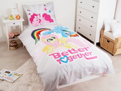 Detexpol - DETEXPOL Povlečení My Little Pony grey 140x200 70x80 Detexpol - DETEXPOL Povlečení My Little Pony grey 140x200 70x80