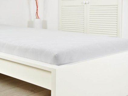 Prostěradlo Jersey bavlna IDEAL 90x 200 cm - Šedá
