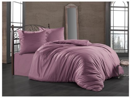 32309 satenove povleceni color staroruzove bedtex
