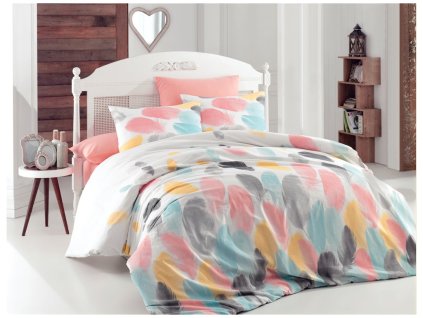 30947 bavlnene povleceni tuy tyrkysove bedtex