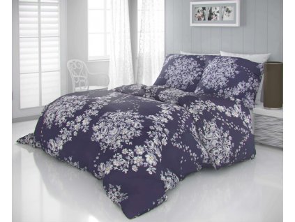 Zip - Saténové povlečení LUXURY COLLECTION 140x200 + 70x90 cm - Melrose fialové Zip - Saténové povlečení LUXURY COLLECTION 140x200 + 70x90 cm - Melrose fialové