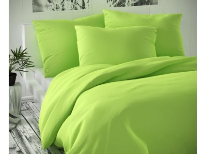 Kvalitex - Saténové prodloužené povlečení LUXURY COLLECTION 140x220 + 70x90 cm - Světle zelené Kvalitex - Saténové prodloužené povlečení LUXURY COLLECTION 140x220 + 70x90 cm - Světle zelené
