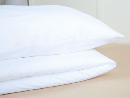 Kvalitex - Jednobarevné bavlněné povlečení 140x200 + 70x90cm - Bílé Kvalitex - Jednobarevné bavlněné povlečení 140x200 + 70x90cm - Bílé