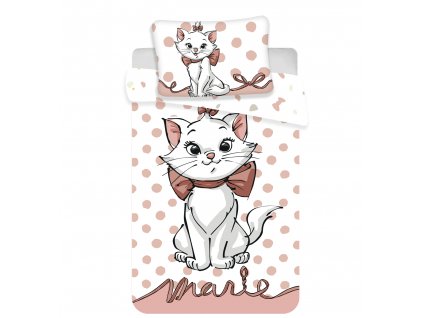 Zip - Povlečení do postýlky 100x135 + 40x60 cm - Marie Cat Zip - Povlečení do postýlky 100x135 + 40x60 cm - Marie Cat