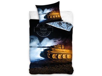 70 x 90 cm - Bavlněné povlečení 140x200 + 70x90 cm - Tank Tiger 13 70 x 90 cm - Bavlněné povlečení 140x200 + 70x90 cm - Tank Tiger 13
