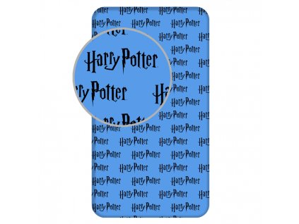 Pružné napínací prostěradlo bavlna Harry Potter "111HP" 90x200 + 25cm