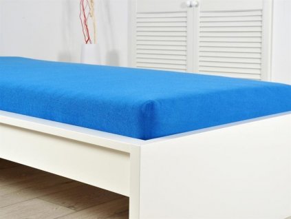 Froté prostěradla - Prostěradlo Froté PERFECT 140-160x200 cm - Královská modrá Froté prostěradla - Prostěradlo Froté PERFECT 140-160x200 cm - Královská modrá