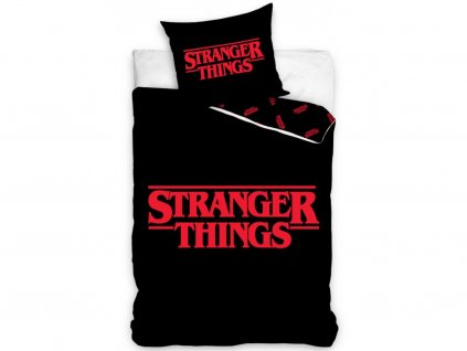 37020 detske povleceni stranger things black