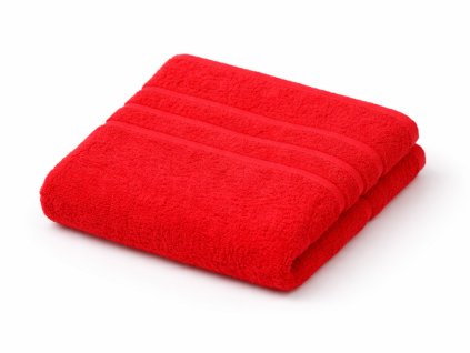 Bavlněný froté ručník COMFORT 50x100cm - Červená