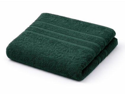 Bavlněný froté ručník COMFORT 50x100cm - Tmavě zelená