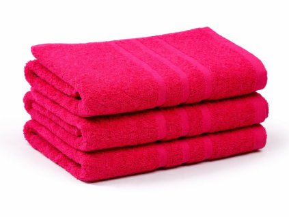 Bavlněná froté osuška COMFORT 70x140 cm - Purpurová