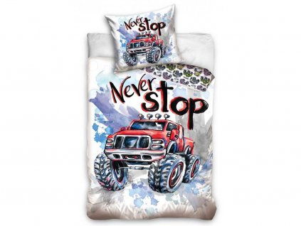 41886 detske povleceni monster truck never stop