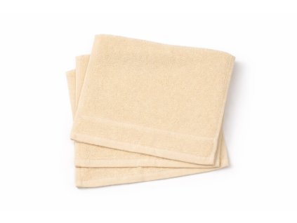 Bavlněný froté ručník CLASSIC 30x50 cm - Krémová