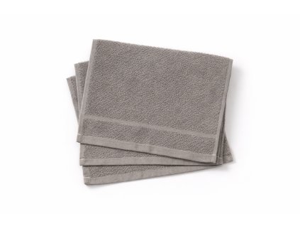 Bavlněný froté ručník CLASSIC 30x50 cm - Světle šedá