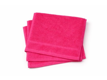 Bavlněný froté ručník CLASSIC 30x50 cm - Purpurová