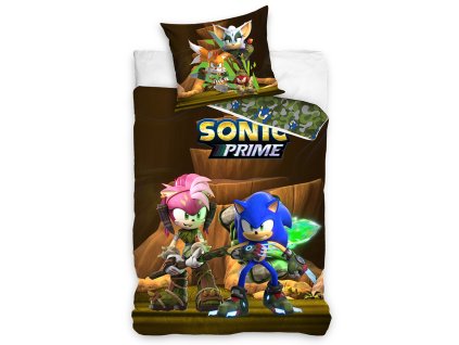 Detske povleceni Jezek Sonic a Amy Rose SONIC231014