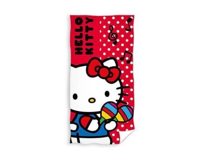 carbotex recznik kapielowy hello kitty 70x140cm