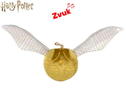 Harry Potter - Zlatonka plyšová 22 cm na baterie se zvukem 0m+
