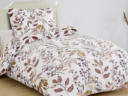 Povlečení mikroplyš 140x200 + 70x90 cm - Ramita