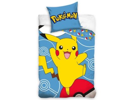44191 detske povleceni pokemon pikachu a pokeball