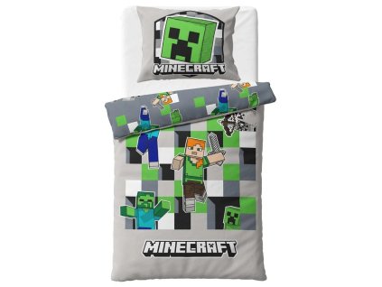 44092 detske povleceni minecraft objev svuj svet
