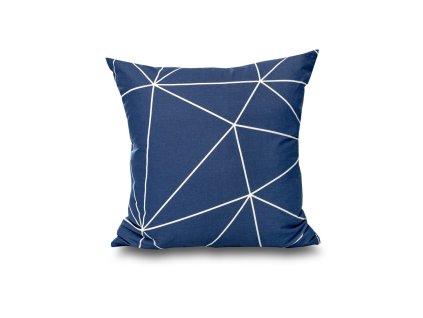 povlak na polstar bavlna nordic collection grid modre 926528 1