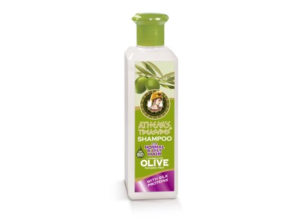Hydratační šampon s olivovým olejem a výtažkem z hedvábí (250 ml)