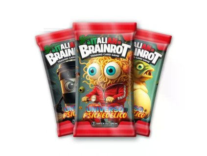 51 dynit brainrot tcg karty universo psichedelico booster