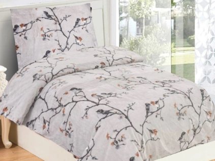 Povlečení mikroplyš 140x200 + 70x90 cm - Ronja