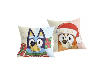 Dekorační polštářek Bluey "Vánoce"
