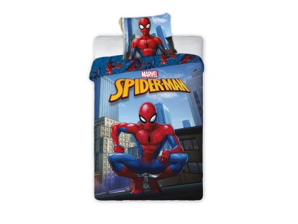 Bavlněné povlečení 140x200 + 70x90 cm - Spiderman 001