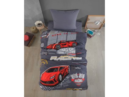lozni povleceni pro mlade 140x200 70x90cm racing team 45441 1