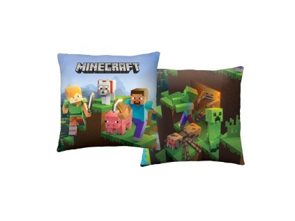 Dekorační polštářek 40x40 cm - Minecraft "Spider"