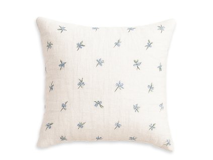Mušelínový povlak na polštář 40x40 cm - Borůvky