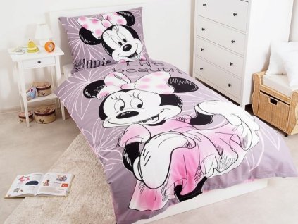 3860 bavlnene povleceni 140x200 70x90 cm minnie beautiful