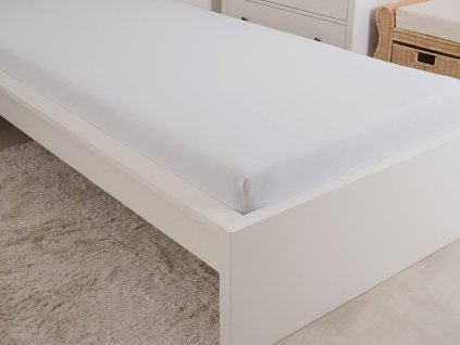 5018 1 prosteradlo jersey cesana bavlna mako 90x200 cm bila