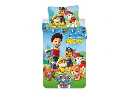 5168 detske bavlnene povleceni tlapkova patrola zachranari 140x200