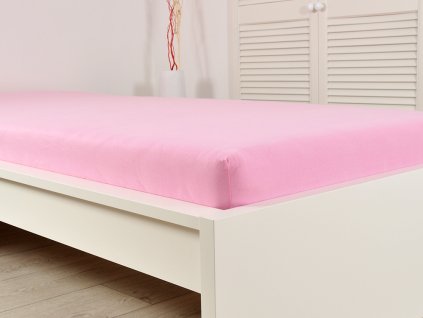 Froté prostěradla - Prostěradlo Froté PERFECT 140-160x200 cm - Růžová Froté prostěradla - Prostěradlo Froté PERFECT 140-160x200 cm - Růžová