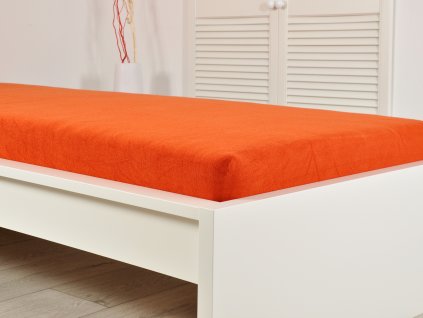 Froté prostěradla - Prostěradlo Froté 90x200 - Cihlová Froté prostěradla - Prostěradlo Froté 90x200 - Cihlová