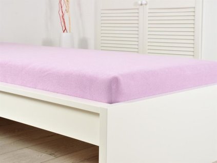 Froté prostěradla - Prostěradlo Froté 180x200 světle fialová (160g/m2) Froté prostěradla - Prostěradlo Froté 180x200 světle fialová (160g/m2)