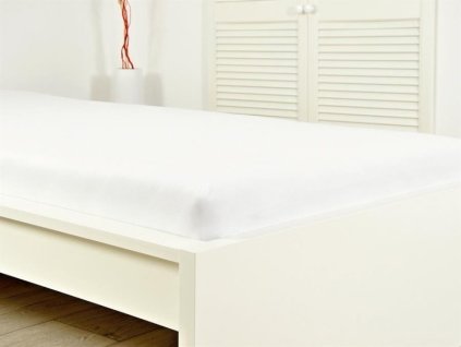 716 prosteradlo jersey bavlna ideal 90x200 cm bila