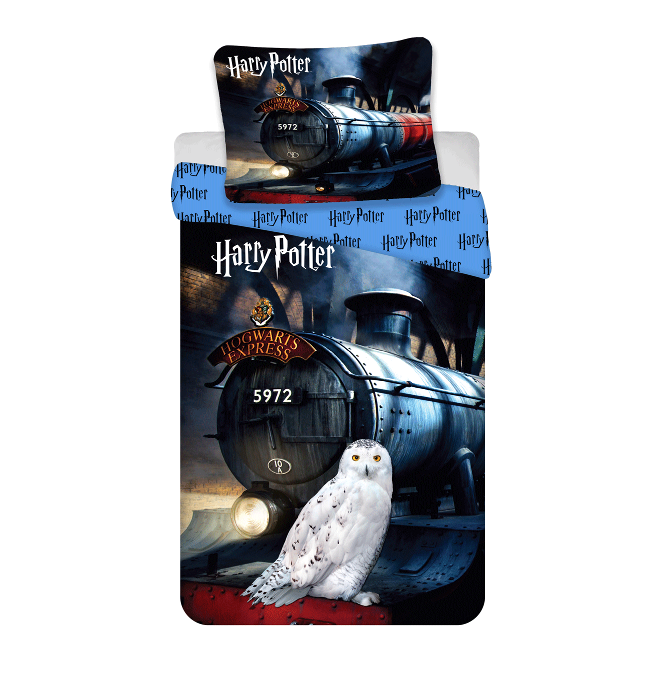 Levně Bavlněné povlečení 140x200 + 70x90 cm - Harry Potter "111HP"