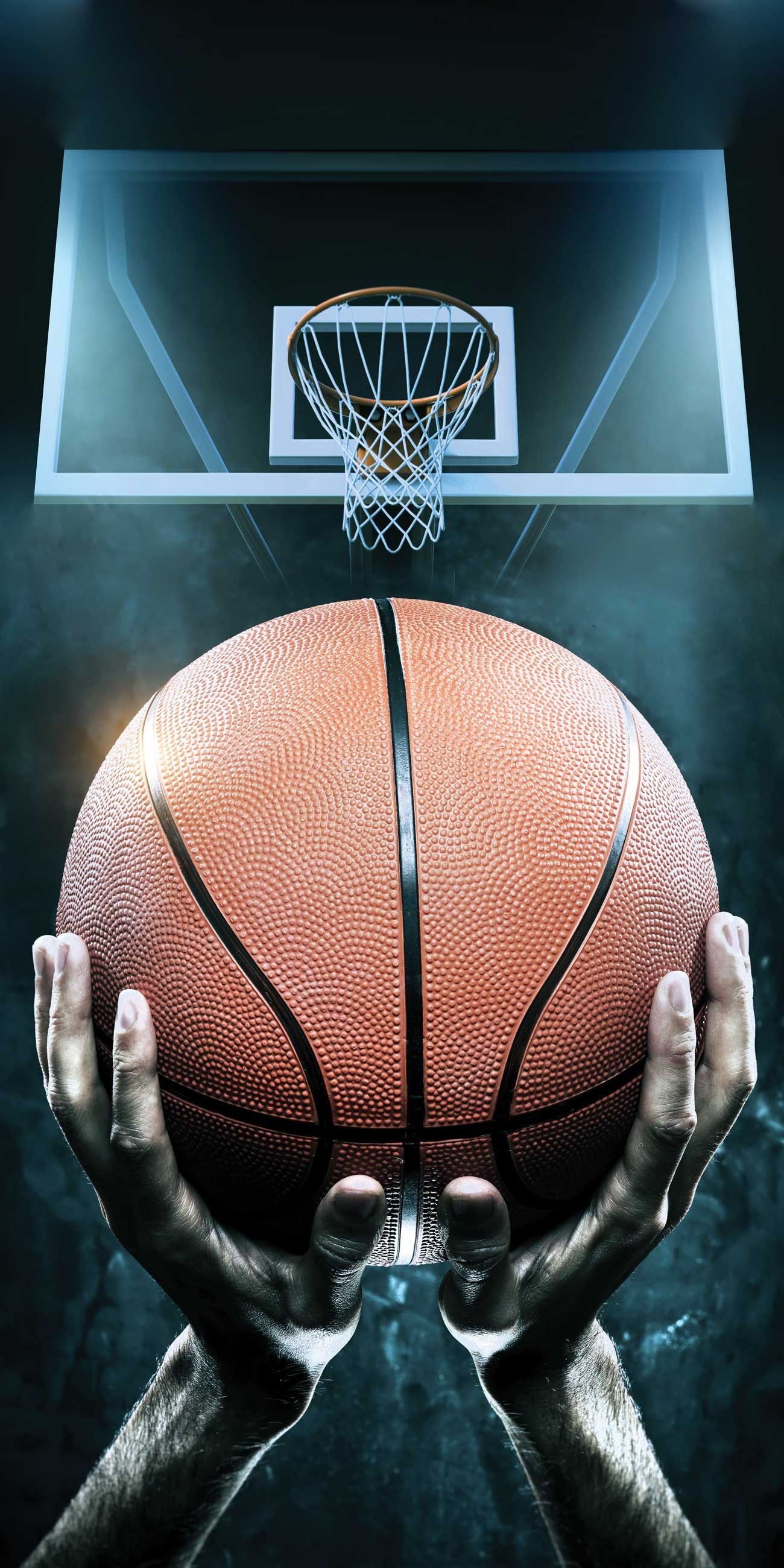 Levně Bavlněná froté osuška 70x140 cm - Basketbal