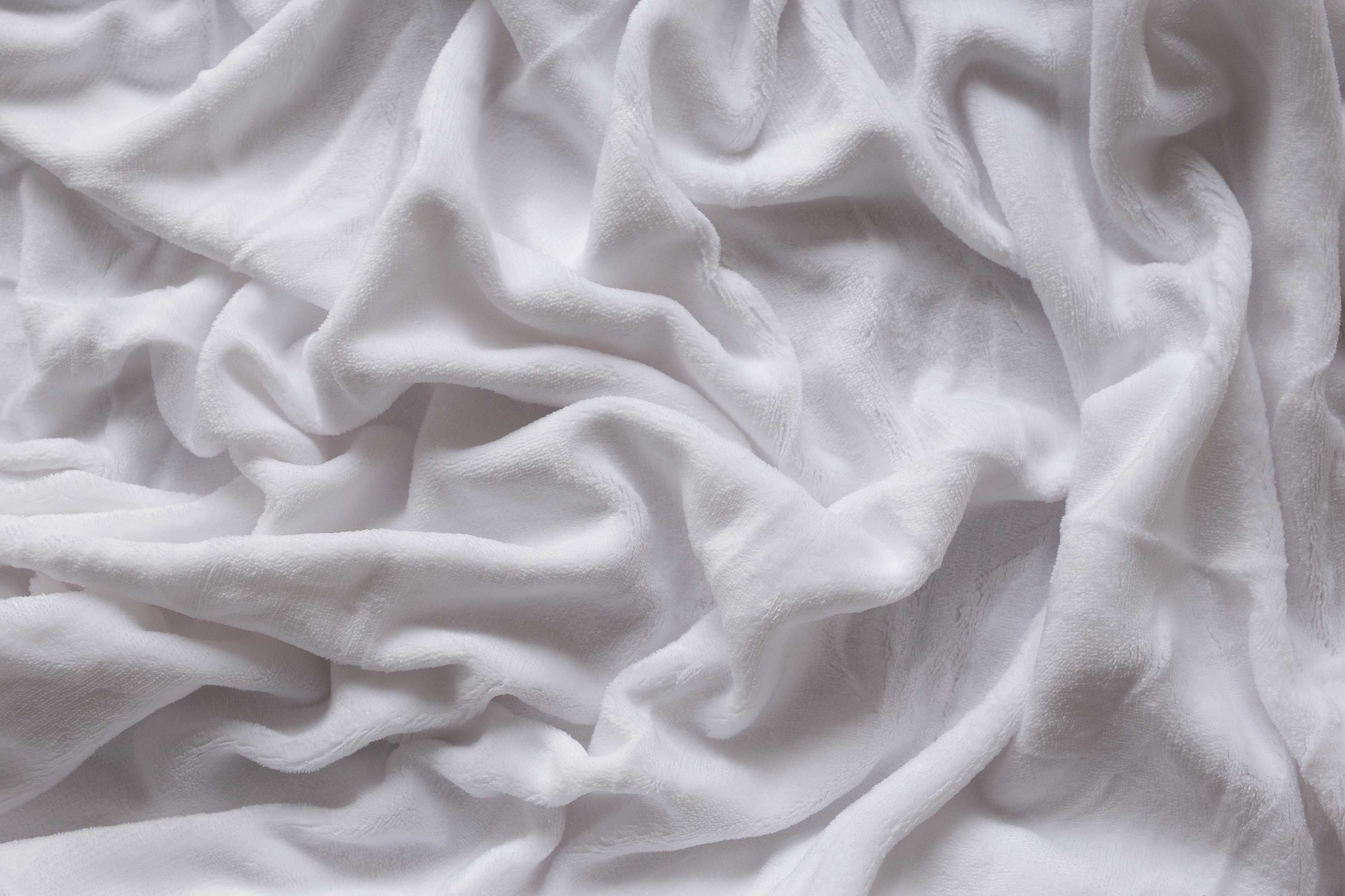 Jerry Fabrics Hřejivé prostěradlo mikroflanel 180x200 cm - Bílá