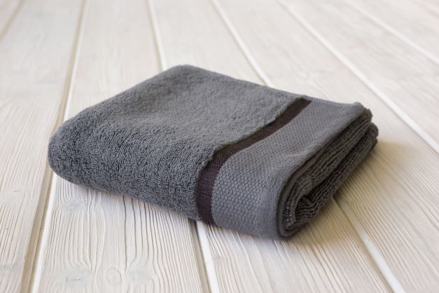 Levně Bavlněný froté ručník COLOR 50x100 cm - Tmavě šedý