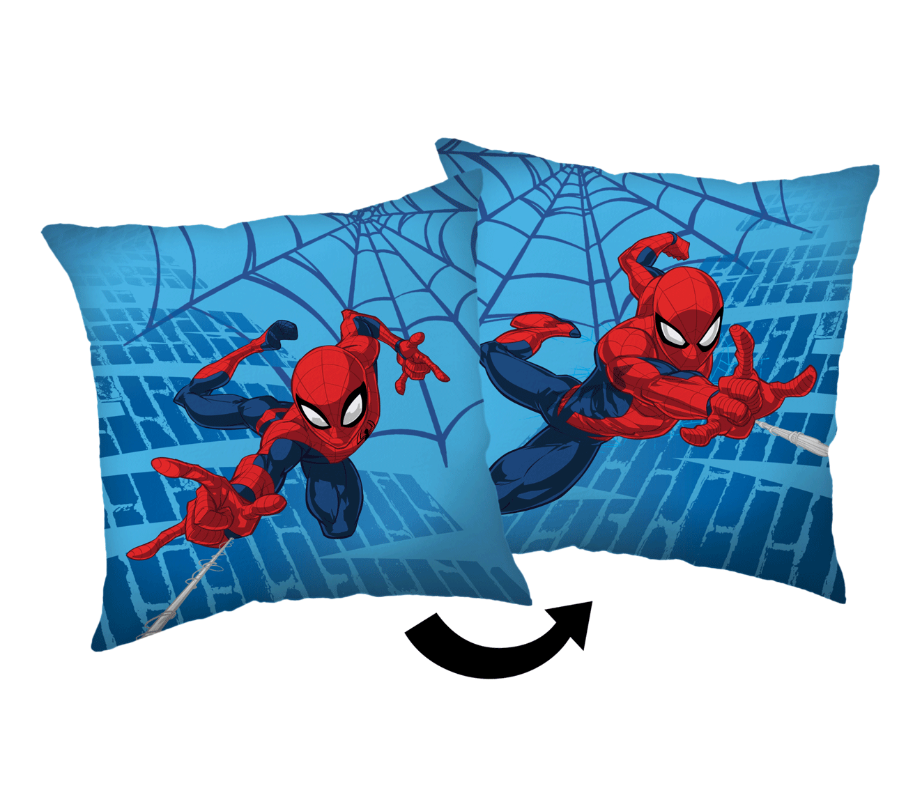 Jerry Fabrics Dekorační polštářek 40x40 cm - Spider-man 