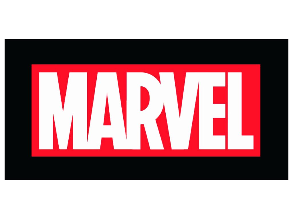 Levně Carbotex Bavlněná froté osuška 70x140 cm - Marvel Logo