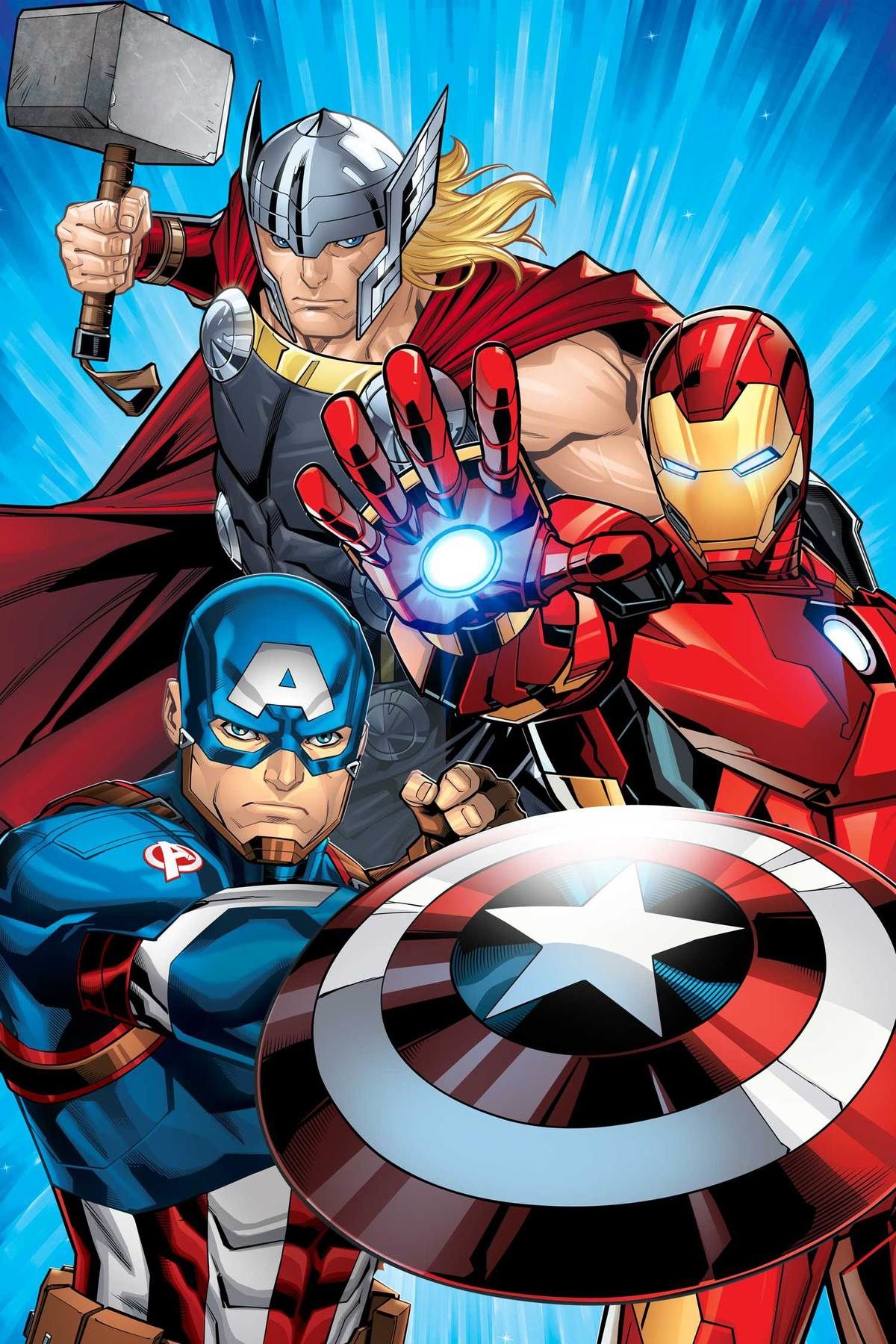 Levně Deka mikroflanel 100x150 cm - Avengers "Heroes 02"