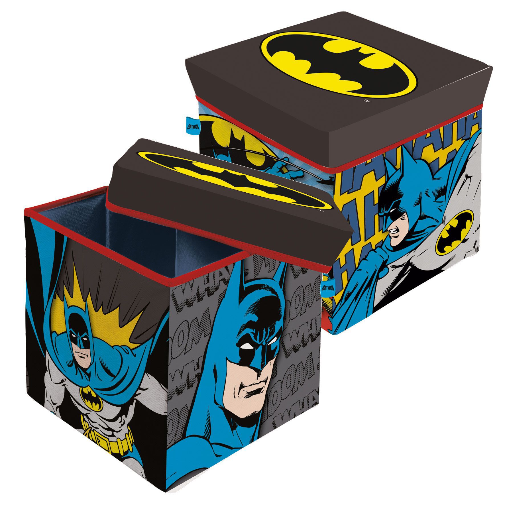 Levně Arditex Úložný box na hračky s víkem Batman