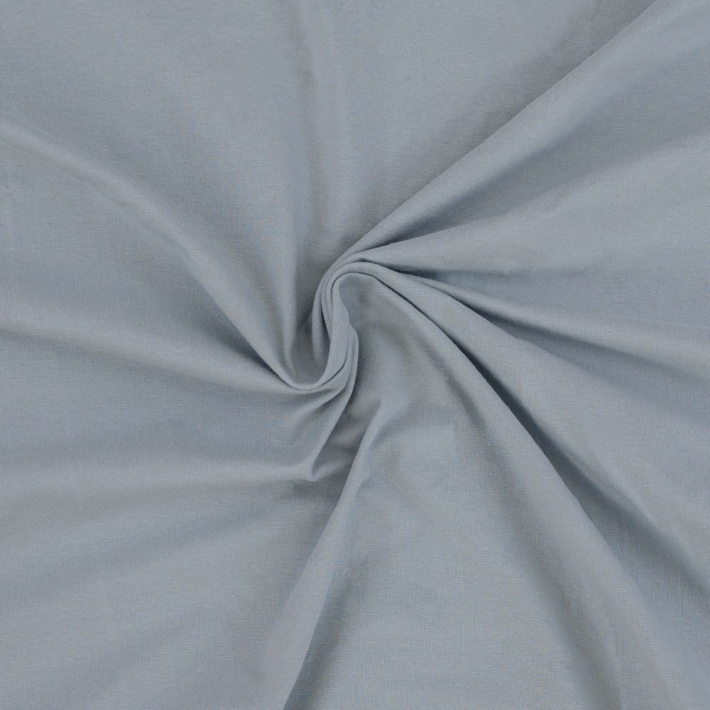 Levně Kvalitex Luxusní bavlněné JERSEY prostěradlo s lycrou 120x200 cm - světle šedá